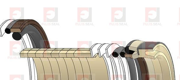 Kobelco Excavator, KOB-2438U1129R300, Hydraulic Seal Kit, Rod 120.000 x Bore 180.000, Models SK200 III, SK200LC III, SK310 III, SK310LC III, SK320 III, SK320LC III