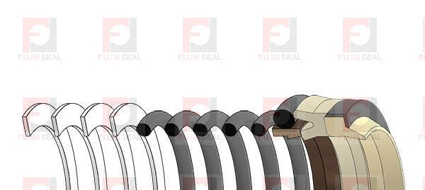 Kobelco Excavator, KOB-2438U587R100, Hydraulic Seal Kit, Rod 90.000, Models K909A