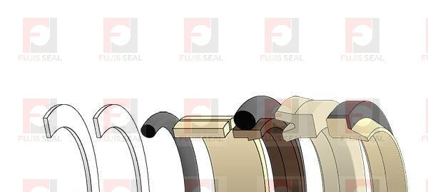 Kobelco Excavator, KOB-2438U953R100, Hydraulic Seal Kit, Rod 105.000, Models K909II, SK220 III, SK220LC III, SK220 IV, SK220LC IV, SK250 IV, SK250LC IV, SK250NLC IV