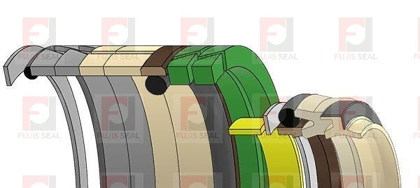 Kobelco Excavator, KOB-LC01V00005R300, Hydraulic Seal Kit, Rod 120.000 x Bore 170.000, Models SK330-6E, SK330LC, SK330LC-6E