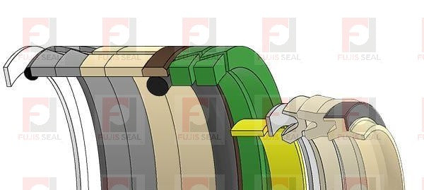 Kobelco Excavator, KOB-LC01V00044R300, Hydraulic Seal Kit, Rod 100.000 x Bore 140.000, Models SK330-8, SK350-8, SK350LC-8