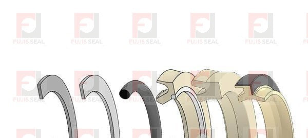 Kobelco Excavator, KOB-LC01V00054R100, Hydraulic Seal Kit, Rod 120.000, Models SK330-8, SK350-8, SK350LC-8