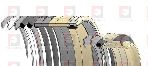 Kobelco Excavator, KOB-LP01V00004R300, Hydraulic Seal Kit, Rod 50.000 x Bore 70.000, Models SK115SRDZ, SK115SRDZ-1E, SK135SR, SK135SR-1E, SK135SRL-1E, SK135SRLC, SK135SRLC-1E