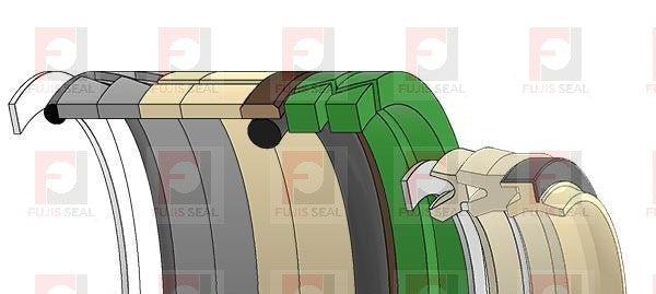 Kobelco Excavator, KOB-LQ01V00005R300, Hydraulic Seal Kit, Rod 90.000 x Bore 135.000, Models SK230-6E, SK250LC, SK250LC-6E