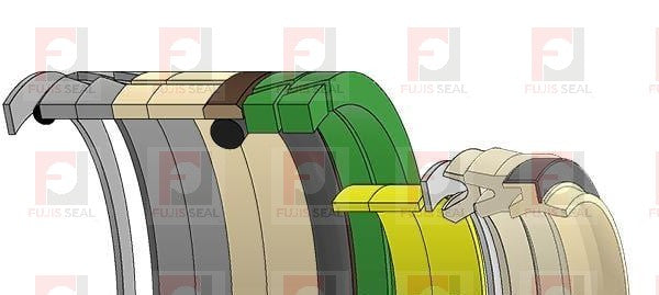 Kobelco Excavator, KOB-LQ01V00038R300, Hydraulic Seal Kit, Rod 105.000 x Bore 145.000, Models SK250-8, SK260, SK260LC-8