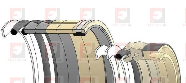 Kobelco Excavator, KOB-YN01V00003R300, Hydraulic Seal Kit, Rod 95.000 x Bore 135.000, Models SK200 V, SK200LC V