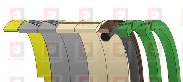 Kobelco Excavator, KOB-YN01V00151R600, Hydraulic Seal Kit, Bore 120.000, Models SK200-8, SK210LC-8, SK235SR-2, SK235SRLC-2