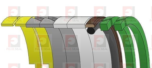 Kobelco Excavator, KOB-YN01V00175R200, Hydraulic Seal Kit, Bore 135.000, Models SK200-8, SK210LC-8, SK235SR-2, SK235SRLC-2