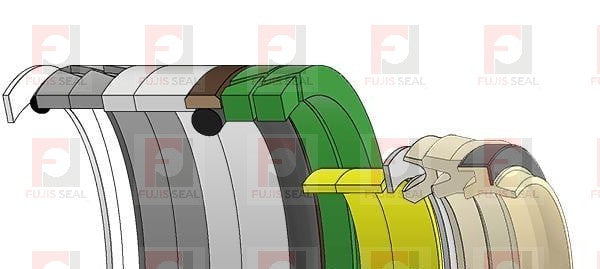YN01V00175R300 NOK Seal Kit For SK200-8 Kobelco Excavator Arm Cylinder - product detail 2