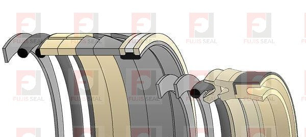 Kobelco Excavator, KOB-YX01V00005R300, Hydraulic Seal Kit, Rod 65.000 x Bore 95.000, Models SK115SRDZ, SK115SRDZ-1E, SK135SR, SK135SR-1E, SK135SRL, SK135SRL-1E, SK135SRLC, SK135SRLC-1E, SK210LC, SK210LC-6E, SK235SR, SK235SRLC, SK250LC, SK250LC-6E