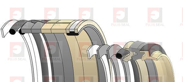 Kobelco Excavator, KOB-YY01V00004R910, Hydraulic Seal Kit, Rod 80.000 x Bore 115.000, Models SK115SRDZ-1E, SK135SRLC-1E