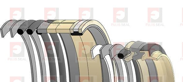 Kobelco Excavator, KOB-YY01V00045R700, Hydraulic Seal Kit, Rod 70.000 x Bore 100.000, Models SK115SRDZ-1E, SK135SRLC-1E