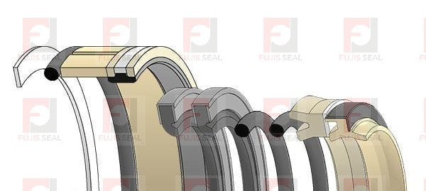 Komatsu Excavator, KOM-209-63-07010K, Hydraulic Seal Kit, Rod 85.000 x Bore 130.000, Models PC600LC-7