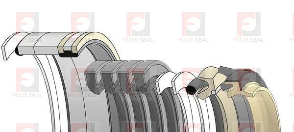 Komatsu Excavator, KOM-20E-63-03240K, Hydraulic Seal Kit, Rod 70.000 x Bore 105.000, Models PC130-7K