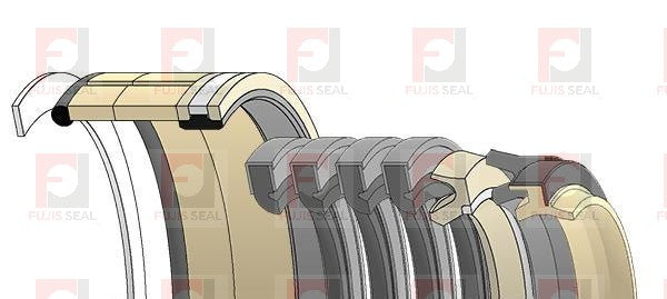 Komatsu Excavator, KOM-20E-63-K2500K, Hydraulic Seal Kit, Rod 70.000 x Bore 140.000, Models PC130-7K