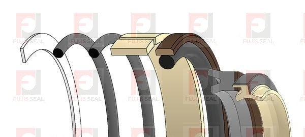 Komatsu Wheel Loader, KOM-707-00-02460K Hydraulic Seal Kit Rod 20.000 X Bore 35.000