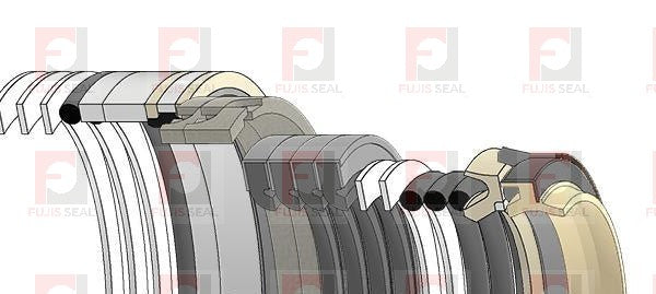 Komatsu Excavator, KOM-707-01-0H680K, Hydraulic Seal Kit, Rod 90.000 x Bore 130.000, Models PC220LC-8