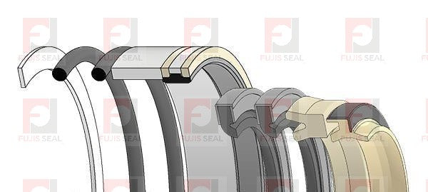 Komatsu Excavator, KOM-707-98-12320, Hydraulic Seal Kit, Rod 35.000 x Bore 60.000, Models PC50UU-2