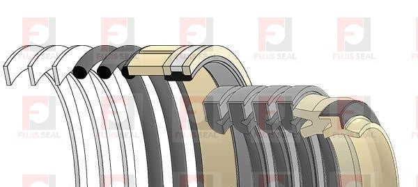 Komatsu Excavator, KOM-707-98-12330, Hydraulic Seal Kit, Rod 35.000 x Bore 60.000, Models PC15R-8