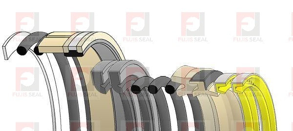 Komatsu Excavator, KOM-707-98-15770, Hydraulic Seal Kit, Rod 45.000 x Bore 70.000, Models PC45MR-3
