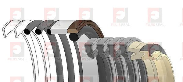 Komatsu Excavator, KOM-707-98-22080, Hydraulic Seal Kit, Rod 40.000 x Bore 80.000, Models PC28UU-1