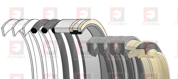 Komatsu Excavator, KOM-707-98-24281, Hydraulic Seal Kit, Rod 45.000 x Bore 80.000, Models PC35MRX-1A