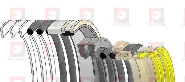 Komatsu Excavator,KOM-707-98-24330, Hydraulic Seal Kit, Rod 45.000 x Bore 80.000, Models PC35MR-2, PC35MR-3