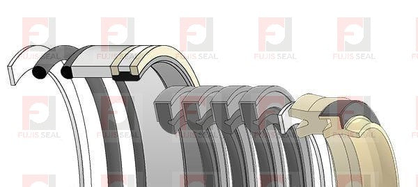 Komatsu Excavator, KOM-707-98-25110, Hydraulic Seal Kit, Rod 50.000 x Bore 80.000, Models PC40-6, PC40-7, PC45-1, PC50UU-2