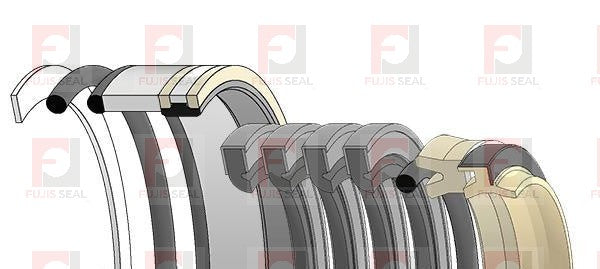 Komatsu Excavator, KOM-707-98-25250, Hydraulic Seal Kit, Rod 50.000 x Bore 80.000, Models PC40MR-1, PC40MRX-1, PC40R-8