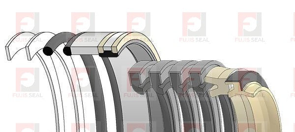Komatsu Excavator, KOM-707-98-26570, Hydraulic Seal Kit, Rod 55.000 x Bore 90.000, Models PC40-5