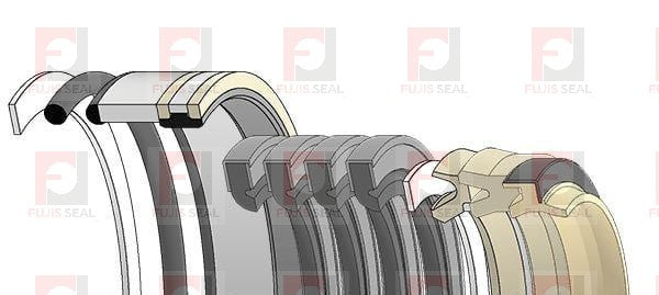 Komatsu Excavator, KOM-707-98-26580, Hydraulic Seal Kit, Rod 55.000 x Bore 90.000, Models PC75UU-2, PC75UU-3, PC78US-5