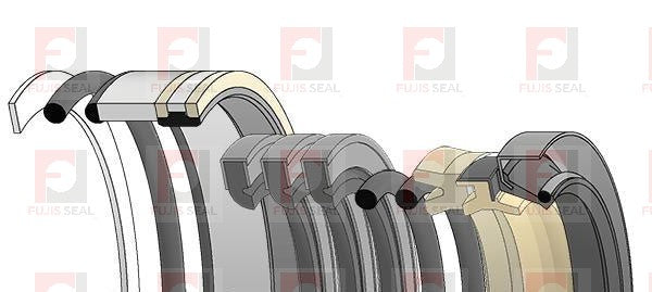 Komatsu Excavator, KOM-707-98-29630, Hydraulic Seal Kit, Rod 50.000 x Bore 95.000, Models PC35MR-2
