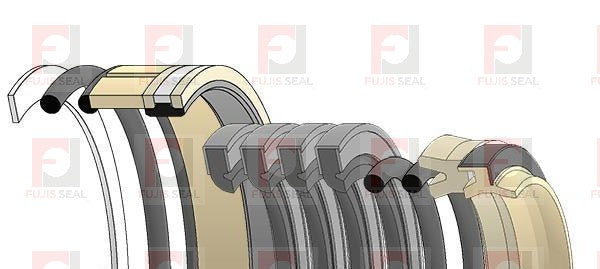 Komatsu Excavator, KOM-707-98-32550, Hydraulic Seal Kit, Rod 50.000 x Bore 110.000, Models PC40MR-2, PC50MR-2