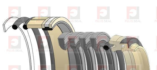 Komatsu Excavator, KOM-707-98-34520, Hydraulic Seal Kit, Rod 55.000 x Bore 110.000, Models PC75UU-1