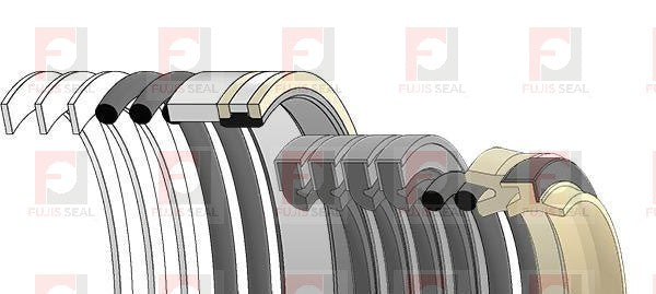 Komatsu Excavator, KOM-707-98-41350, Hydraulic Seal Kit, Rod 60.000 x Bore 120.000, Models PC88MR-8