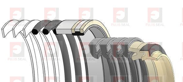 Komatsu Excavator, KOM-707-98-43210, Hydraulic Seal Kit, Rod 70.000 x Bore 120.000, Models PC75UU-2, PC75UU-3