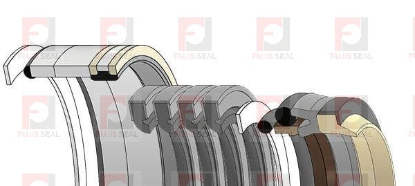 Komatsu Excavator, KOM-707-98-45220, Hydraulic Seal Kit, Rod 80.000 x Bore 115.000, Models PC200-5, PC200LC-5, PC200-6, PC200LC-6, PC210-6, PC210LC-6