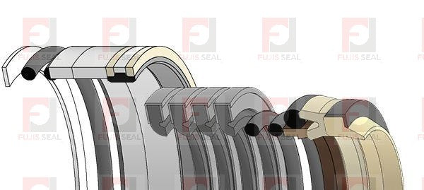 Komatsu Excavator, KOM-707-98-46270, Hydraulic Seal Kit, Rod 85.000 x Bore 120.000, Models PC200-3, PC200LC-3