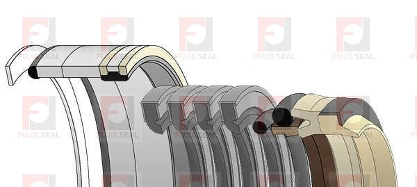 Komatsu Excavator, KOM-707-98-47620, Hydraulic Seal Kit, Rod 90.000 x Bore 130.000, Models PC200-3, PC200LC-3, PC200-5, PC200LC-5, PC200LC-6, PC210-6, PC210LC-6, PC220-3, PC220LC-3, PC220-5, PC220LC-5, PC220-6, PC220LC-6, PC220LC-6LC, PC230-6, PC250LC-6