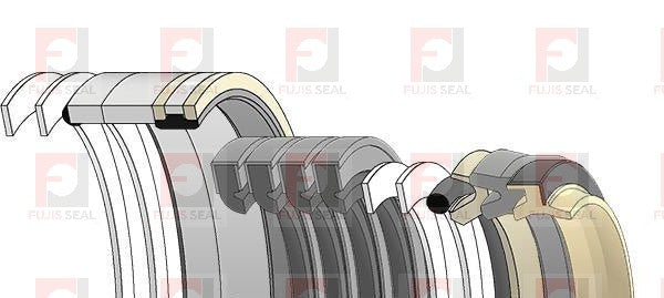 Komatsu Excavator, KOM-707-99-27650, Hydraulic Seal Kit, Rod 60.000 x Bore 90.000, Models PC95R-2