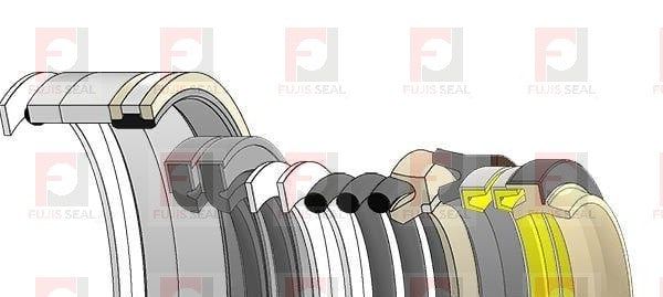 Komatsu Excavator, KOM-707-99-27780, Hydraulic Seal Kit, Rod 65.000 x Bore 95.000, Models PC138USLC-8