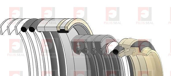 Komatsu Excavator, KOM-707-99-35230, Hydraulic Seal Kit, Rod 60.000 x Bore 100.000, Models PC60-7