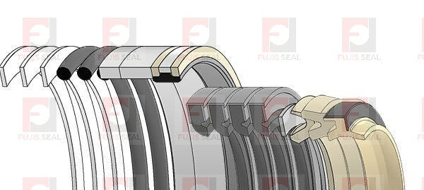 Komatsu Excavator, KOM-707-99-36630, Hydraulic Seal Kit, Rod 65.000 x Bore 115.000, Models PC60-7