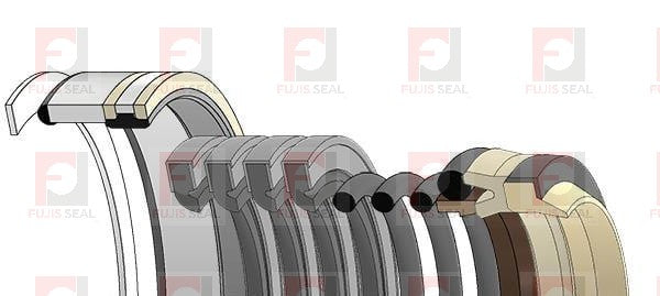 Komatsu Excavator, KOM-707-99-37600, Hydraulic Seal Kit, Rod 70.000 x Bore 110.000, Models PC120-3