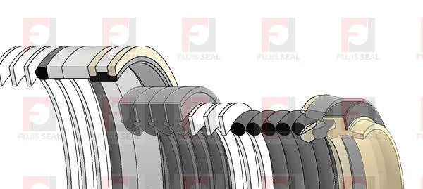 Komatsu Excavator, KOM-707-99-38720, Hydraulic Seal Kit, Rod 75.000 x Bore 110.000, Models PC160LC-7, PC160LC-7K, PC160LC-7K-KA, PC180LC-7K, PC180NLC-7K