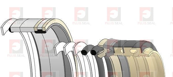 Komatsu Wheel Loader, KOM-707-99-57310 Hydraulic Seal Kit Rod 95.000 X Bore 140.000