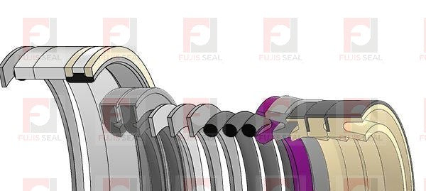 Komatsu Excavator, KOM-707-99-59550, Hydraulic Seal Kit, Rod 110.000 x Bore 150.000, Models PC360LC-10, PC390LC-10