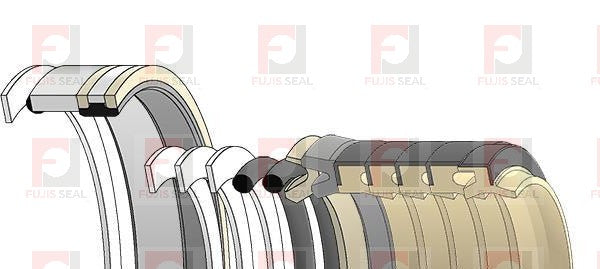 Komatsu Wheel Loader, KOM-707-99-73150 Hydraulic Seal Kit Rod 100.000 X Bore 200.000