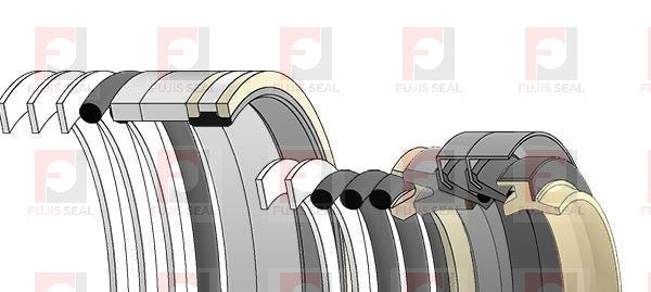 Komatsu Excavator, KOM-707-99-77190, Hydraulic Seal Kit, Rod 140.000 x Bore 200.000, Models PC1250-7, PC1250-8, PC1250LC-7, PC1250LC-8