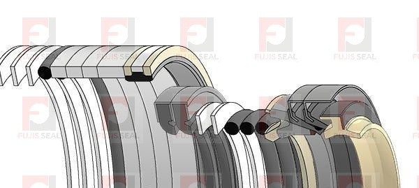 Komatsu Excavator, KOM-707-99-89250, Hydraulic Seal Kit, Rod 170.000 x Bore 250.000, Models PC1250-7